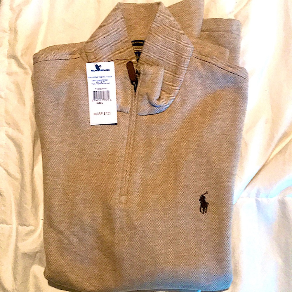 Brand new with tags Ralph Lauren zip up